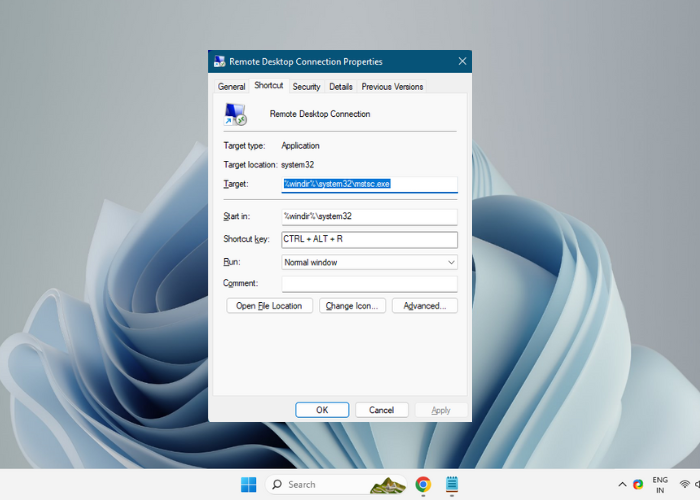 Enable Remote Desktop Connection Windows 11