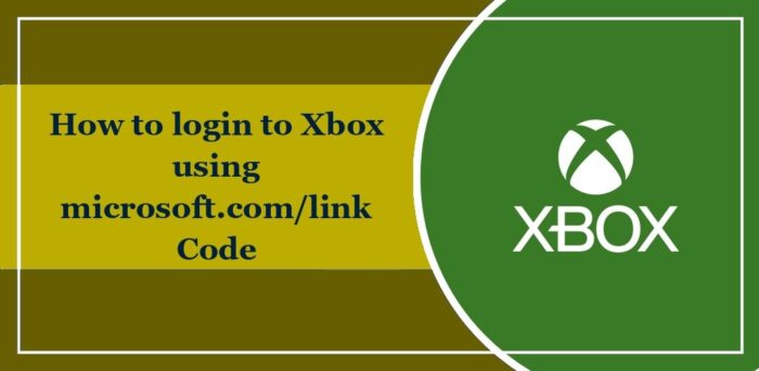 how-to-login-to-xbox-using-microsoftcomlink-code