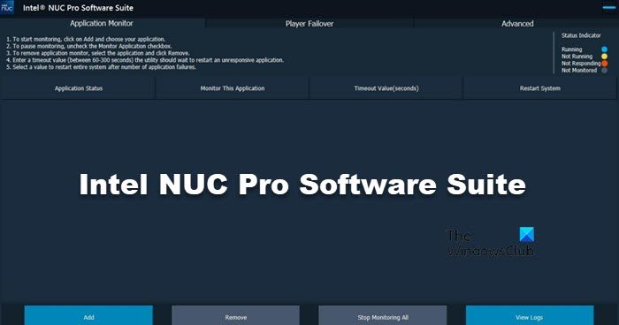 Intel NUC Pro Software Suite