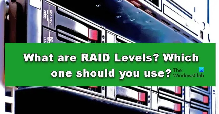 What are RAID Levels? Which one should you use?