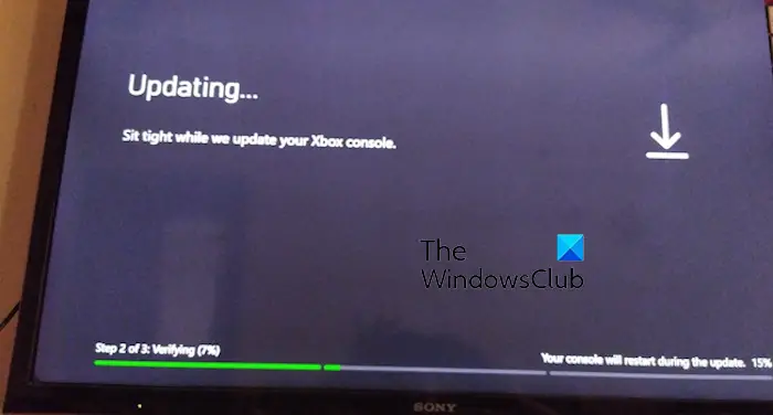 Xbox One not updating, working or stuck in update loop