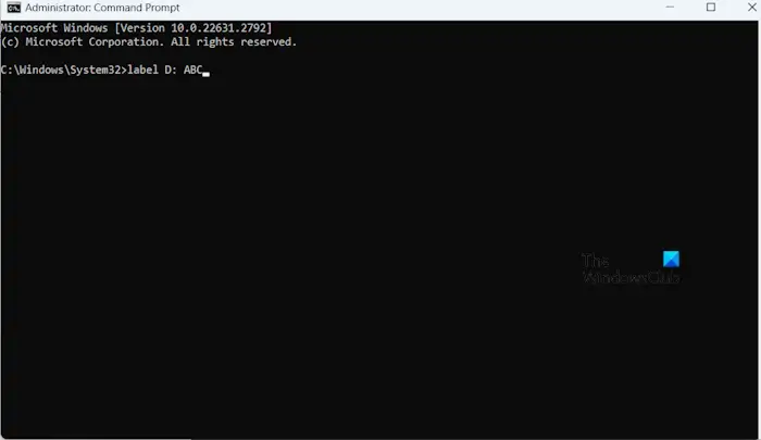 By using the Command Prompt