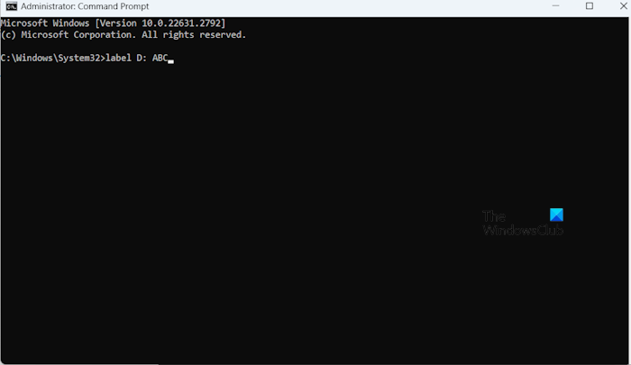 By using the Command Prompt