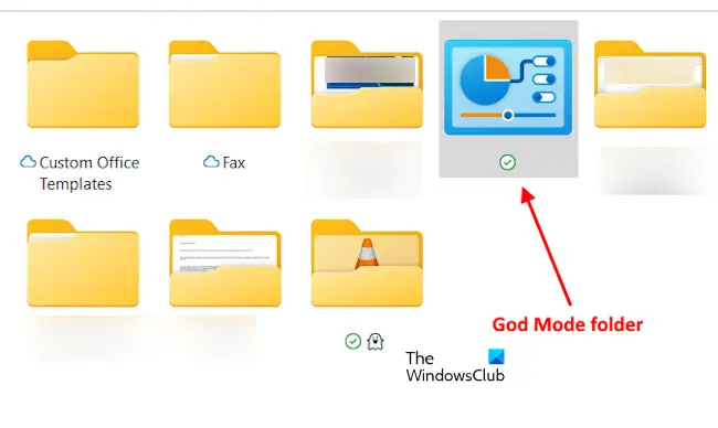 God Mode folder