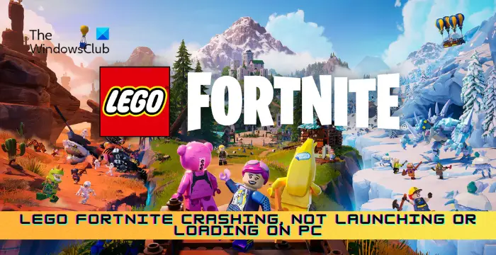 LEGO Fortnite falla, no se inicia ni se carga en la PC