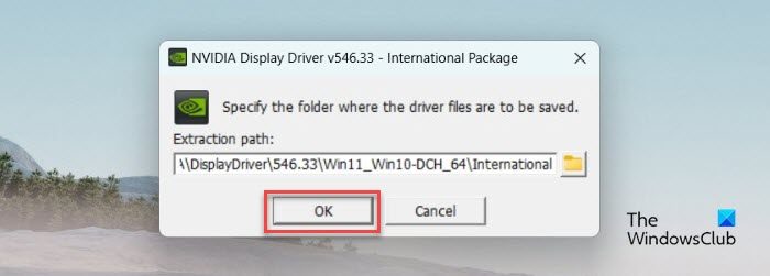 NVIDIA driver installer