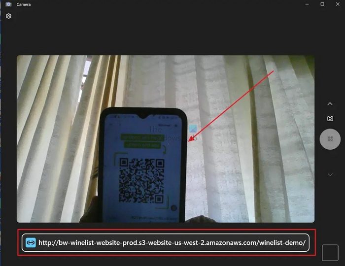 Scan Qr Code Using Camera App