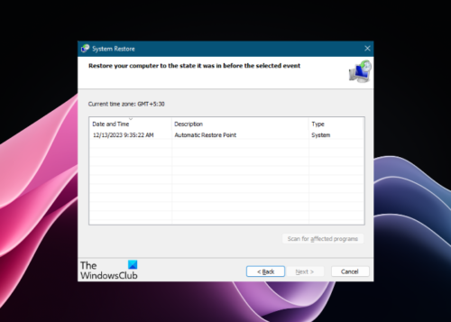 Can't run any Program on Windows 11/10
