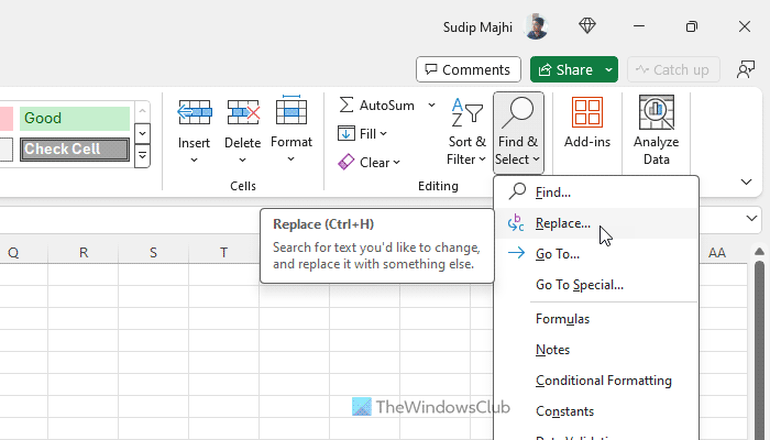 How to add parentheses in Excel