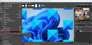 How to create a Pattern in GIMP?