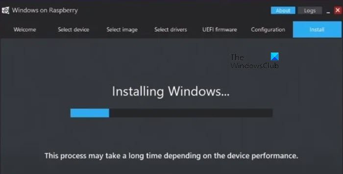 install Windows 11 on Raspberry Pi4