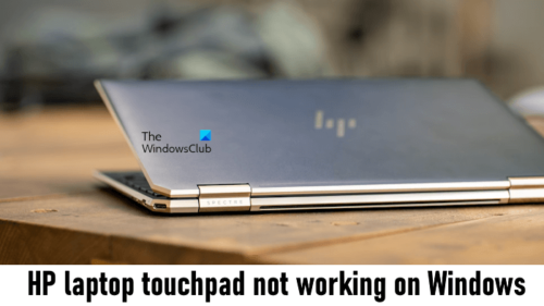 windows 11 hp laptop touchpad not working