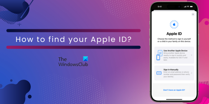 How to find your Apple ID on iPhone, iPad, Mac, or Windows?