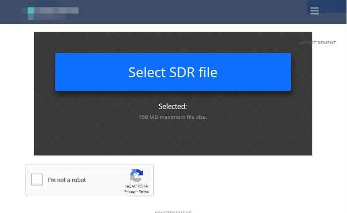 How to open SDR files
