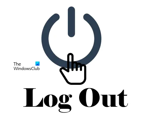 Log out