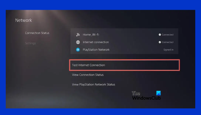 PlayStation Network sign-in failed but internet connection succeeded