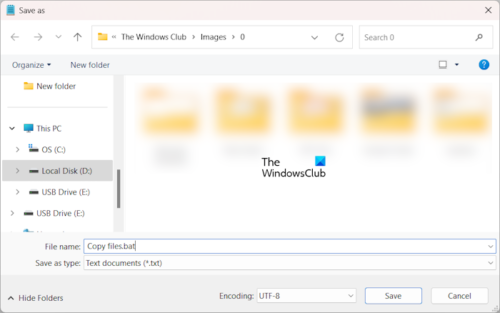 How to make files automatically copy to another folder in Windows