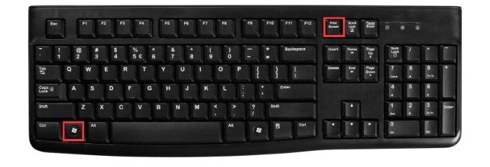 Windows Key Print Screen Keyboard Shortcut