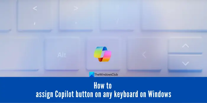 asignar el botón Copilot en Windows