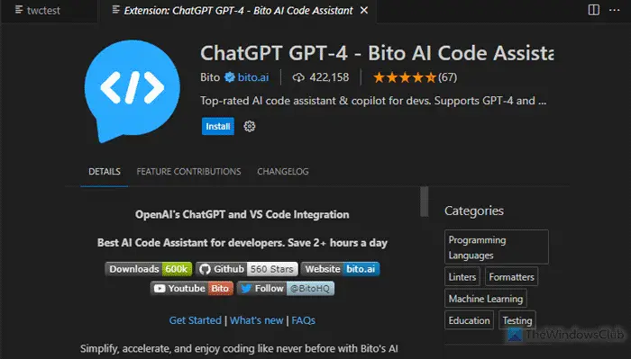 Best ChatGPT extensions for VS Code