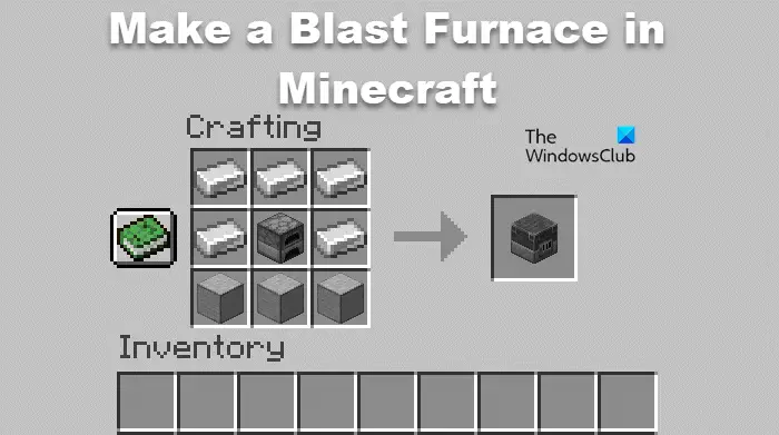 Make a Blast Furnace in Minecraft
