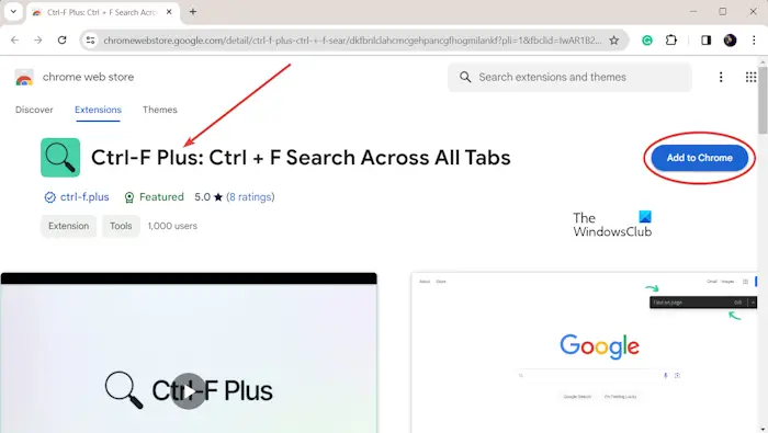 How to Search Text across All Tabs in Chrome and Edge