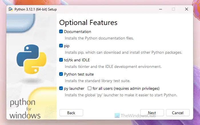 How to install Python in Windows 11/10