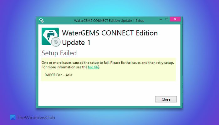 Fix 0x800713ec .NET Framework Error Code