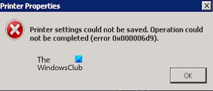 Fix 0x000006d9 Printer Sharing Error on Windows PC