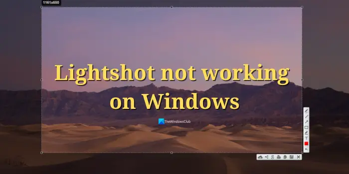 How to fix Lightshot not working on Windows