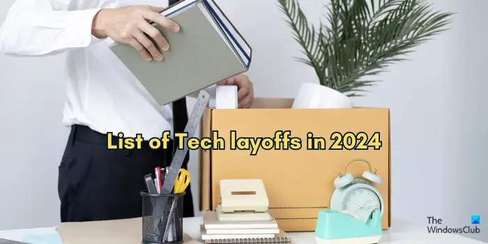 List of Tech layoffs in 2024