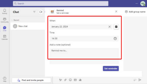 How to set up Recurring Reminders in Microsoft Teams