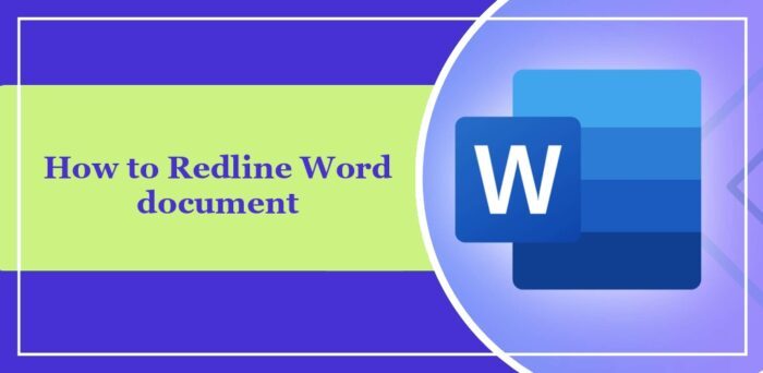 how-to-redline-word-document