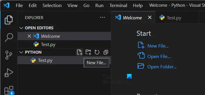 install Python in VS Code