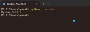 How to install Python in VS Code