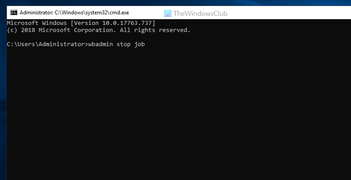 How to restart Windows Server Backup service