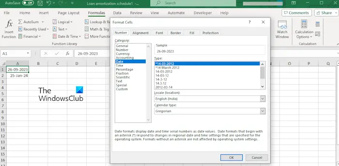 Excel changing dates to random numbers