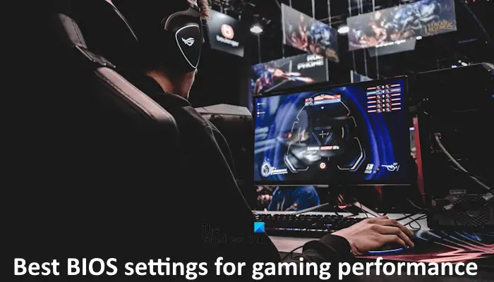 BIOS settings for gaming performance
