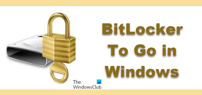 BitLocker To Go in Windows