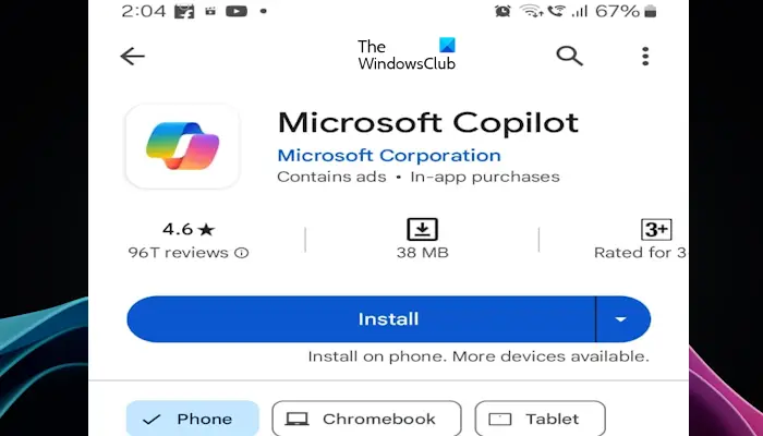 Install Microsoft Copilot