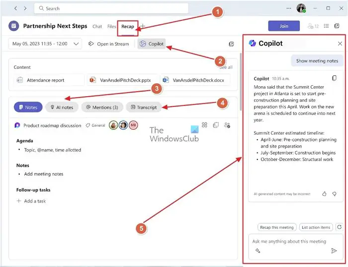 Meeting Recap Using Copilot AI In Microsoft Teams