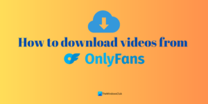 How to download OnlyFans Videos on Windows PC