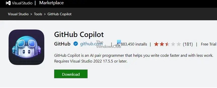 Github copilot install