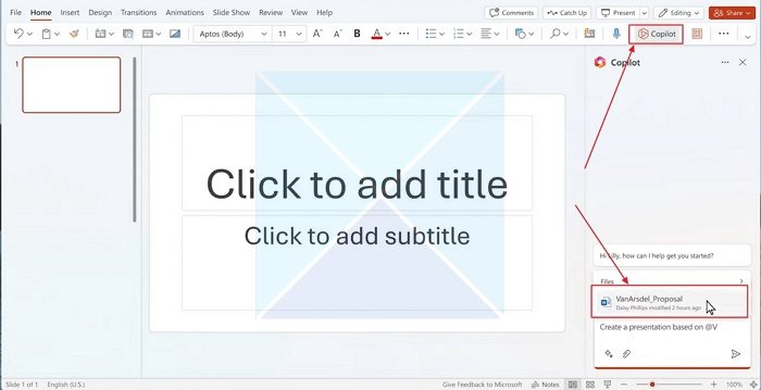 Convert Word Documents Into PowerPoint Presentations Using Copilot Ai