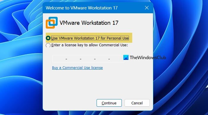 create VM using VMware Workstation Pro and Fusion Pro for free