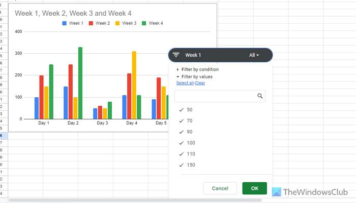 How to use Google Sheets Slicer