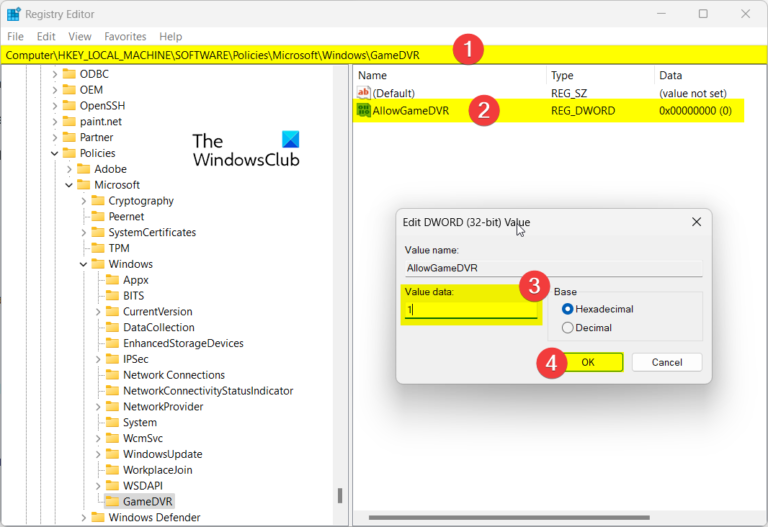 Xbox Game Bar keeps turning off in Windows 11