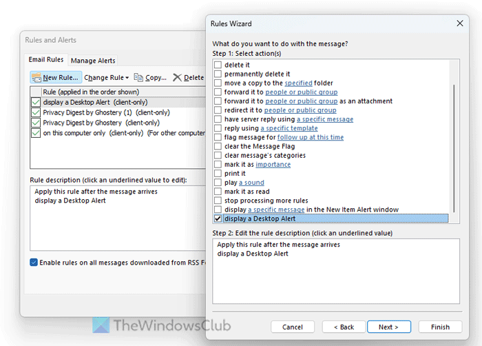 How To Get Notifications For Subfolders In Outlook How To Get Notifications For Subfolders In Outlook