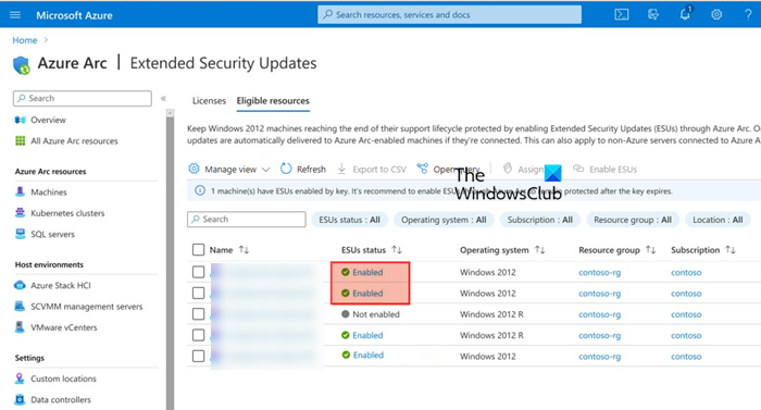 Extended Security Updates (ESU) for Windows Server