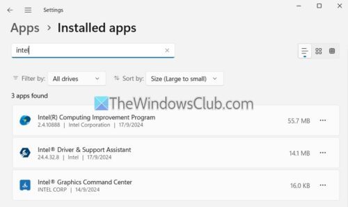 INTEL DRIVER SUPPORT ASSISTANT INVALID CONFIGURATION DATA visual data 7